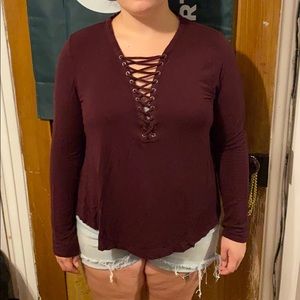 Long Sleeve American Eagle Tee